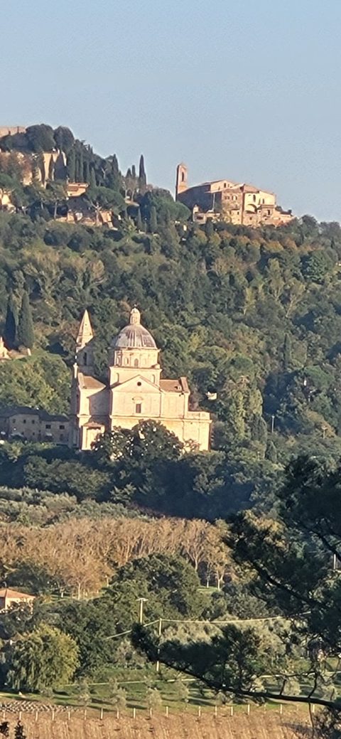 The church of San Biagio below Montepulciano