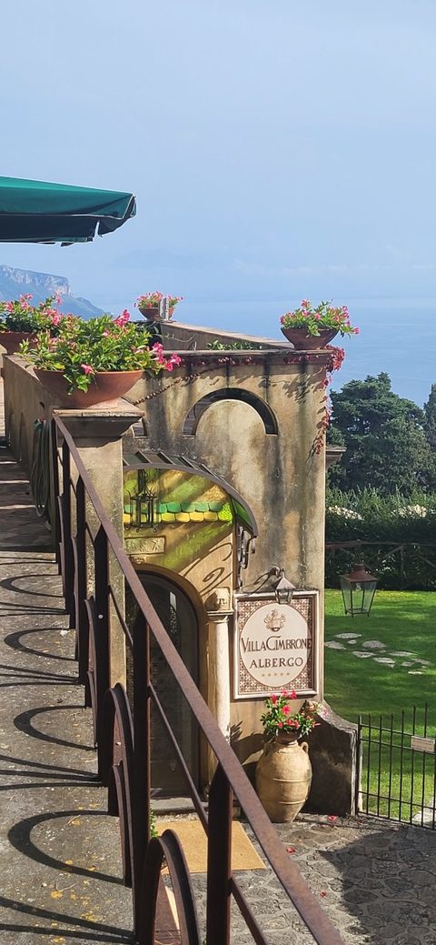 The Terrace of Infinity at Villa Cimbrone
