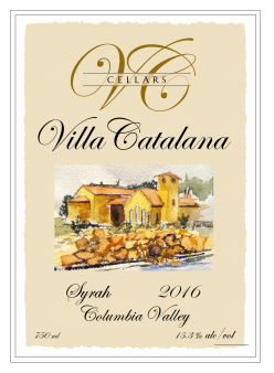 2019 Syrah label