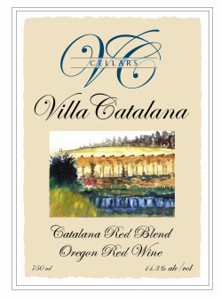 2020 Red Blend label